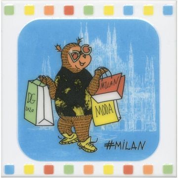 Декор Большое путешествие Milan 20x20x6,9 см Керама Марацци NT/A267/5009