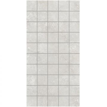 Декор чипсет Литос серый светлый матовый обрезной 30x60x0,9 см Керама Марацци KMD2PTG005BR