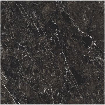 Керамогранит Керама Марацци Марсель чёрный матовый обрезной 60x60x0,9 см KM6060G0971R