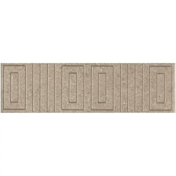 Бордюр Матрикс бежевый 20х5,7 20x5,7x6,9 см Керама Марацци OS/C242/8344