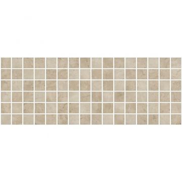 Декор Монсанту мозаичный бежевый светлый глянцевый 15х40 15x40x6,9 см Керама Марацци MM15149