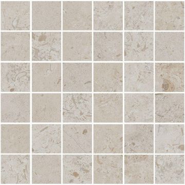 Декор Про Лаймстоун бежевый матовый мозаичный 30x30x0.9 см Керама Марацци DD205520/MM