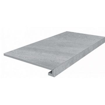 Ступень клееная Про Матрикс серый обрезной 33x60x0,9 см Керама Марацци DD602220R/GCF