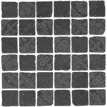 Декор Про Фьюче черный мозаичный 30x30x0,9 см Керама Марацци SBM002/DD639920