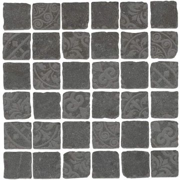 Декор Про Фьюче антрацит мозаичный 30x30x0,9 см Керама Марацци SBM008/DD640620
