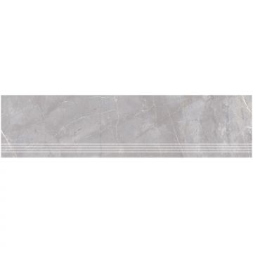 Ступень Риальто серый натуральный 30x119,5x0,9 см Керама Марацци SG560720R/GR
