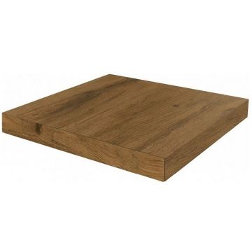 Ступень угловая клееная левая Сальветти бежевый темный 33x33x0,9 см Керама Марацци SG506420R/GCS