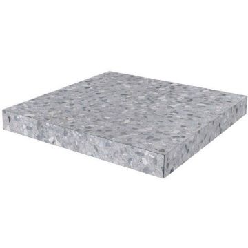 Ступень угловая клееная Терраццо серый 33x33x0,9 см Керама Марацци SG632620R/GCA