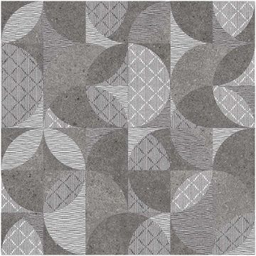 Фондамента тёмный декорированный обрезной 60x60x0,9 (1,44) см Керама Марацци DL601420R