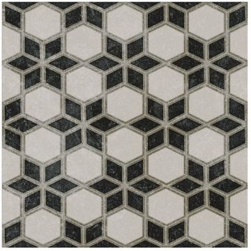 Декор Фреджио 4 черно-белый 20x20x8 см Керама Марацци VT/A297/SG1544N