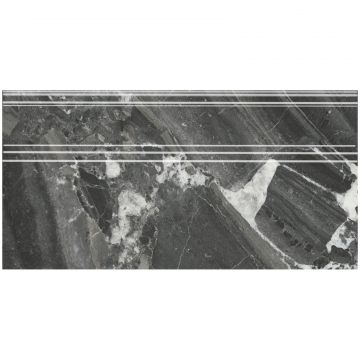 Плинтус Керама Марацци Монте Тиберио 40х20 см черный FME025R, Риальто, Kerama Marazzi