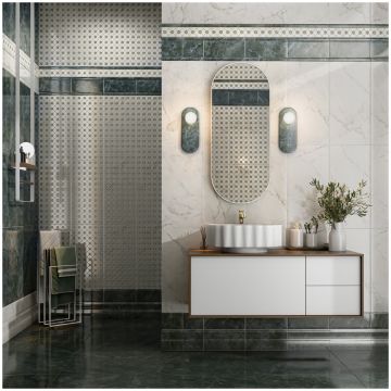 Бордюр Керама Марацци Serenada 30х12 см бежевый BDA027R, Серенада, Kerama Marazzi