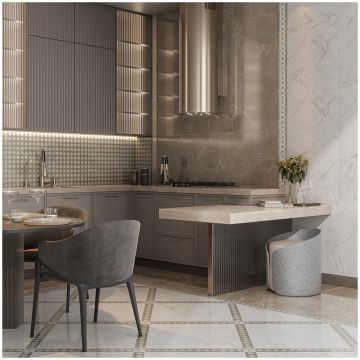 Плинтус Керама Марацци Serenada 30х15 см зеленый FMA031R, Серенада, Kerama Marazzi