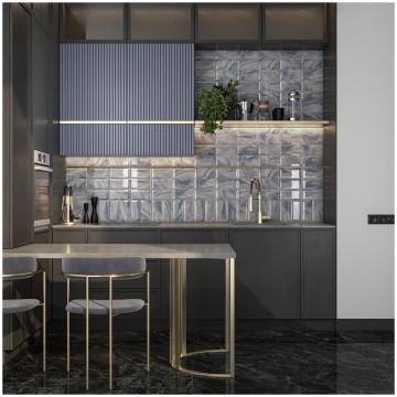 Декор Керама Марацци Сеттиньяно 20х9,9 см зеленый OSC27519077, Kerama Marazzi