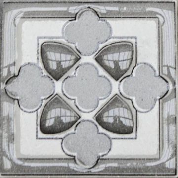 Вставка Lasselsberger (Лассельсбергер) Бьянка Каррара Белая 7х7 см, 3603-0084