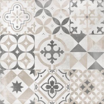 Керамогранит Lasselsberger (Лассельсбергер) Цемент Стайл Орнамент 45х45 см, 7246-0005