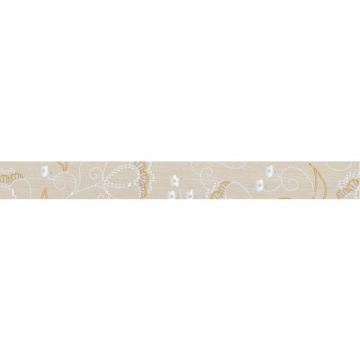 Бордюр Lasselsberger (Лассельсбергер) Наоми белый 4,5х39,8 см