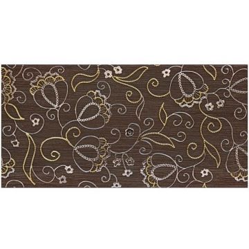 Декор Lasselsberger (Лассельсбергер) Наоми коричневый 19,8х39,8 см