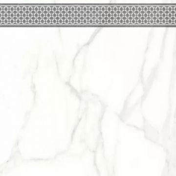 Декор Lasselsberger (LB Ceramics) Каррара Нова Белый матовый 45x45 см, 7346-0003-1001