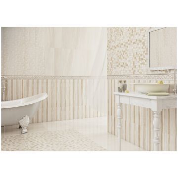 Декор Ласселсбергер Tender Marble 60х20 см бежевый глянцевая 1064-0039-1001, Lasselsberger