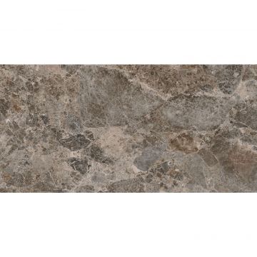 Керамогранит Vitra (Витра) MarbleSystem Эмперадор Коричневый лаппатированный R9 Ректификат K948092LPR 60х120 см