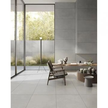 Керамогранит Vitra (Витра) CementBase Светло-серый Матовый R10A Ректификат 60х120 см, K948556R0001VTER