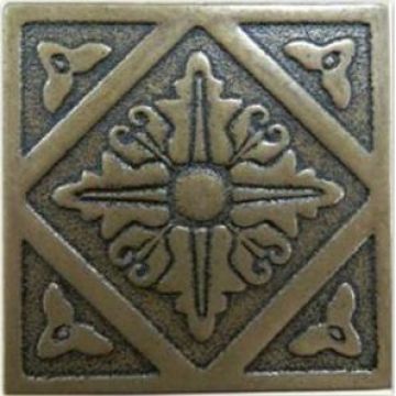 Вставка Vitra (Витра) Enigma Бронзовая матовая 5x5 см, K07661100001VTE0