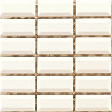 Настенная плитка Vitra (Витра) Metro Tiles Кремовая глянцевая 5x10 см, K5324724