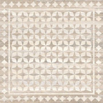 Декор Vitra (Витра) Travertini Коричневый шлифованный ректификат 60x60 см ,K945355HR001VTE0