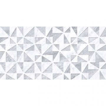 Декор Vitra (Витра) Marmori 3D Каррара Белый лаппатированный ректификат 30x60 см, K946562LPR01VTE0