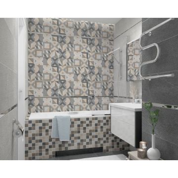 Декор Vitra (Витра) Napoli Микс матовый ректификат R10 30x60 см, K946589R0001VTE0