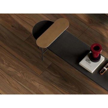 Керамогранит Vitra (Витра) Walnut Венге матовый R10A ректификат 20x120 см, K947906R0001VTET