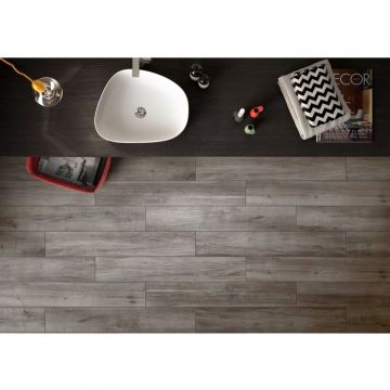 Керамогранит Vitra (Витра) Aspenwood Венге Матовый R10A Ректификат 20x120 см, K945695R0001VTET