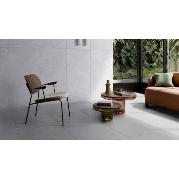 Керамогранит Vitra (Витра) FlakeCement Серый Матовый R10A Ректификат 60x120x0.9 см, K947893R0001VTSP