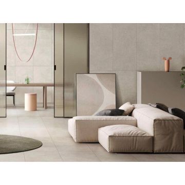 Керамогранит Vitra (Витра) FlakeCement Кремовый Матовый R10A Ректификат 60x120x0.8 см, K947894R0001VTER