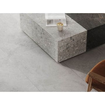 Керамогранит Vitra (Витра) StoneS Боргония Клауд Серый Матовый Ректификат 60x120 см, K948095R0001VTER