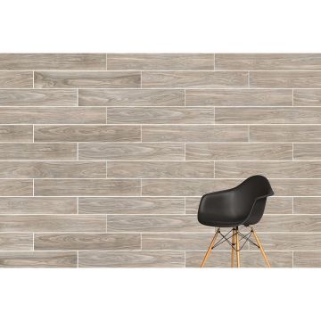 Керамогранит Vitra (Витра) Wood-X Орех Беленый Матовый Ректификат R10A 20х120x0.9 см, K949582R0001VTEB