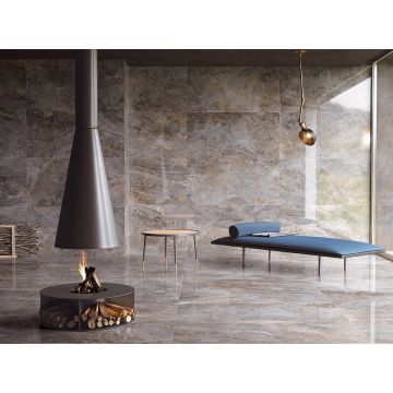 Керамогранит Vitra (Витра) Marble-X Аугустос Тауп лаппатированный 60x120x0.8 см, K949750LPR01VTER