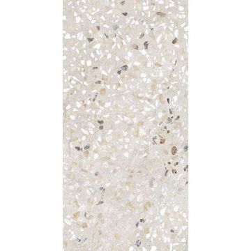 Керамогранит Vitra (Витра) Terrazzo-X Светлый лаппатированный 60х120x0.8 см, K949753LPR01VTER
