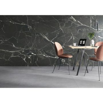 Керамогранит Vitra (Витра) SilkMarble Порто Неро Матовый R9 Ректификат 60x120x0.9 см, K950299R0001VTSP