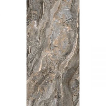 Керамогранит Vitra (Витра) MarbleSet Оробико Темный Греж лаппатированный R9 60x120x0.8 см, K951333LPR01VTER