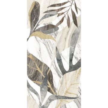 Керамогранит Vitra (Витра) MarbleSet Декор Джангл Микс лаппатированный R9 60x120x0.9 см, K951334LPR01VTET