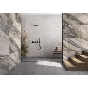 Керамогранит Vitra (Витра) Quarstone Белый Матовый R10B ректификат 60x120x0.9 см, K951803R0001VTEP