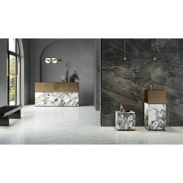 Керамогранит Vitra (Витра) CityMarble Статуарио Венато лаппатированный R9 60x120x0.8 см, K951844LPR01VTER