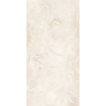 Керамогранит Vitra (Витра) ArtWall Цветы Слоновая Кость матовый 60х120 см