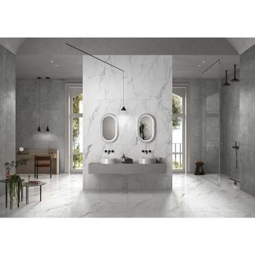 Керамогранит Vitra (Витра) Statuario Белый Матовый R10A Ректификат 60x120 см, K958005R