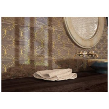 Декор Витра Ethereal 60х30 см бежевый, коричневый, разноцветный глазурованная, неполированная K92796500001VTE0, Vitra
