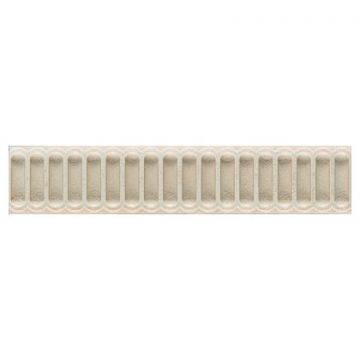 Бордюр Витра Fresco 25х5 см бежевый глазурованная K085836, Vitra