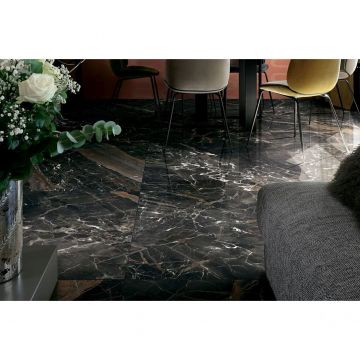 Керамогранит Rex (Рекс) Les bijoux de Rex ombre caravage glossy 120х280 см, глянцевый (765698)