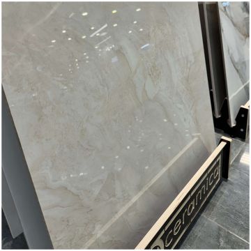 Керамогранит Аркана Керамика Alaska 60х60 см 9 мм кремовый глянцевый, Light Polished, Arcana Ceramica